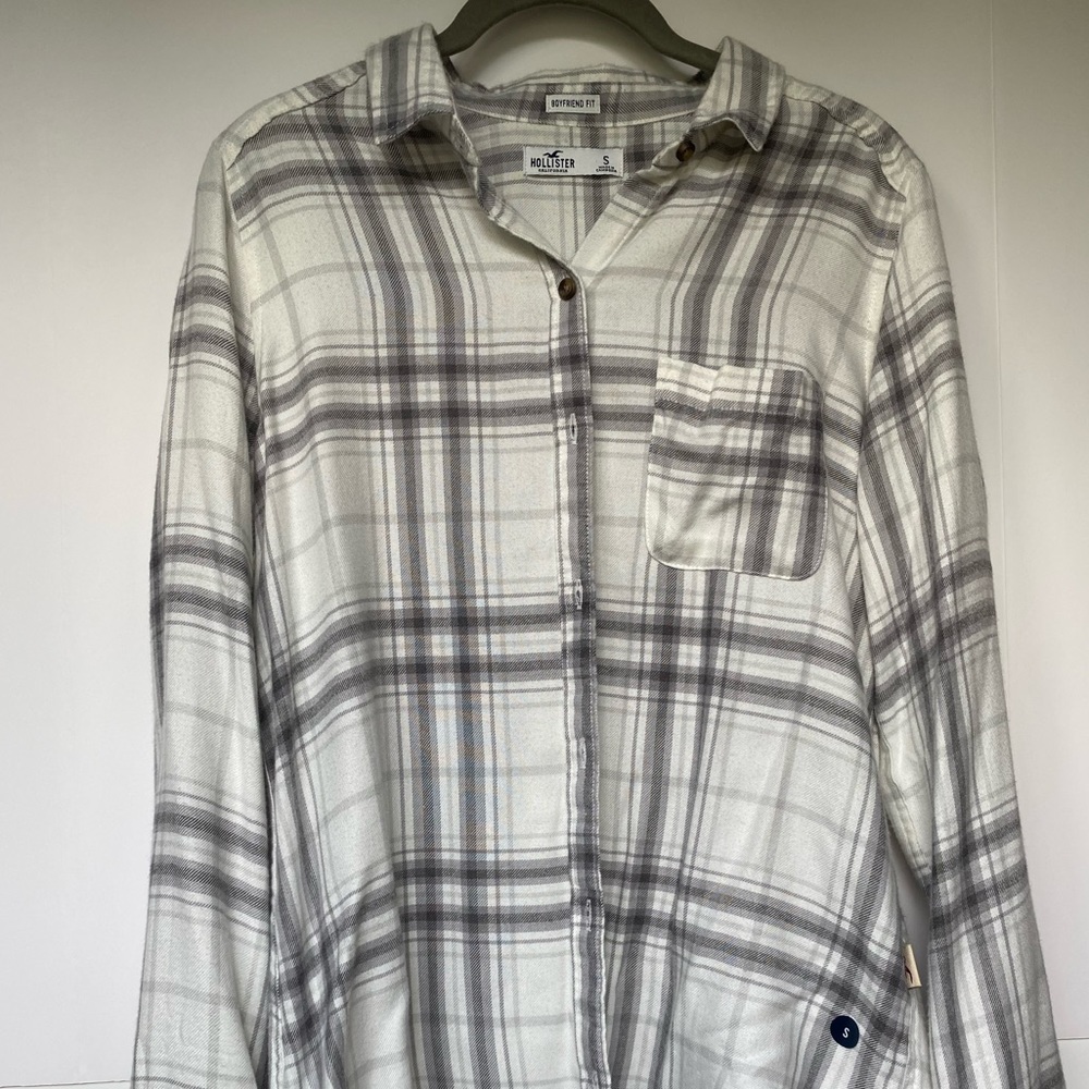 Hollister Boyfriend Fit Somewhat Oversized Flannel